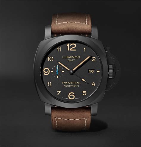 luminor gmt panerai automatic replica|panerai luminor gmt 44mm price.